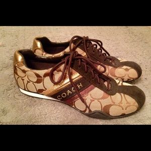 Coach tennis shoes! Never worn!